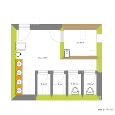 Plan Toilette Public Plan 6 Pièces 24