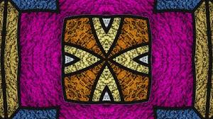 Stained Glass Art Deco Seamless