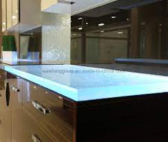 Easy Clean Tempered Glass Worktop
