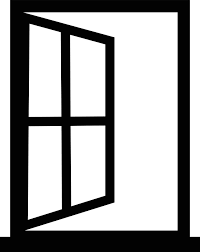 Window Linear Icon On White Background