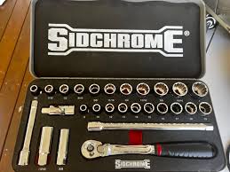 Sidchrome Socket Set Hand Tools