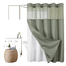 Tufted Grid Shower Curtain Cream
