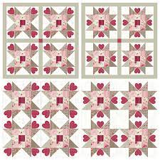 Free Vintage Heart Quilt Block Pattern