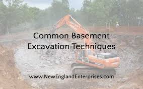 Common Basement Excavation Techniques