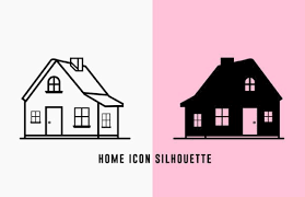 House Icon Vector Silhouette Free