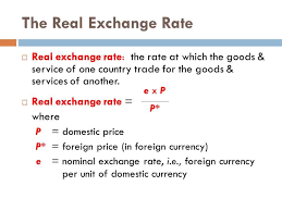 Measure The Real Exchange Rate