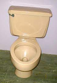Mauve Toilet American Standard Oval