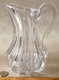 Early Victorian Ribbed Glass Jug Top