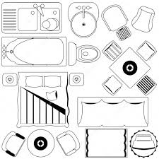 Vector Icons Simple Furniture Floor