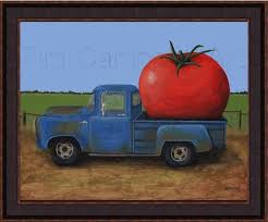 Tomato Truck Giclee Print By Tim