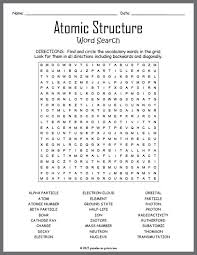 Science Word Search Puzzles