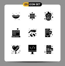 Mobile Insurance Vector Art Icons And