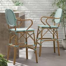 Wicker Outdoor Bar Stool