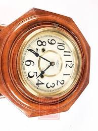 Vintage Regulator Octagon Wall Clock