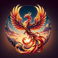Majestic Phoenix Symbol Of Rebirth