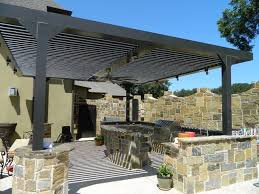Arcadia Louvered Roof Installed Units