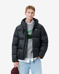 Lacoste Blouson Puffer Logo Hooded