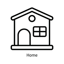 Home Vector Outline Icon Design