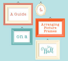 Arranging Picture Frames On A Wall