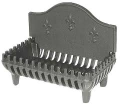 Cast Iron Fire Grate With Fireback And
