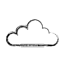Wall Decal Cloud Computing Isolated