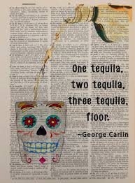Tequila Dictionary Art Print Day Of The