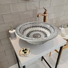 Bathroom Vessel Sink Ceramic Countertop