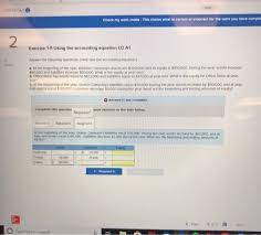 Accounting Equation Chegg