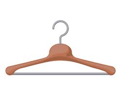 Clothes Hanger Hook Isolated Icon Design