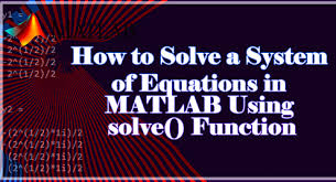 How To Solve A System Of Equations In
