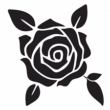 Flower Rose Nature Organic Icon