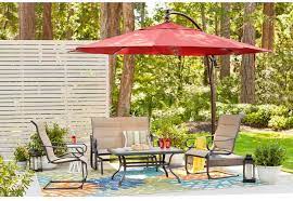 Hampton Bay Offset Patio Umbrella 11 Ft