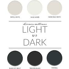 Light Vs Dark Paint Colors