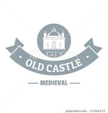 Old Castle Logo Simple Gray Style