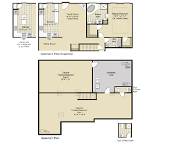 Avalon Fp Basement Schaeffer Family Homes