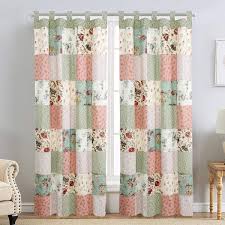 Rod Pocket Window Curtain Panel D