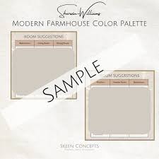 Sherwin Williams Modern Farmhouse Color