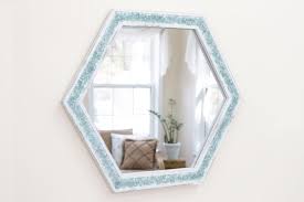 Sea Glass Mirror Coastal Farmhouse Sea