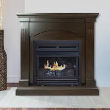 Pleasant Hearth 36 In Natural Gas Compact Vent Free Fireplace System 20 000 Btu