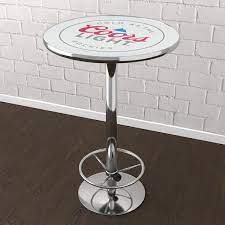 Coors Light Logo Red 42 In Bar Table