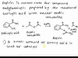 Solved Text Synthesis Of Aspirin Post