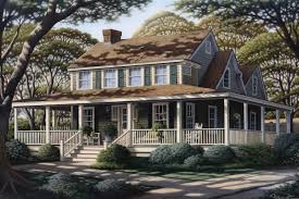 Cape Cod House With Wraparound Porch