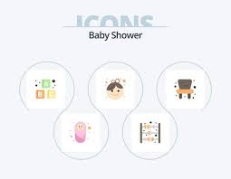 Baby Shower Flat Icon Pack 5 Icon