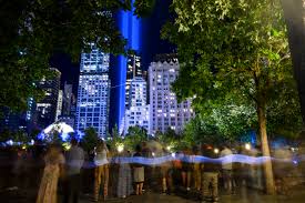 light display illuminates new york