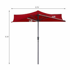 Tilt Patio Umbrella In Wine Mhp6 8tvw