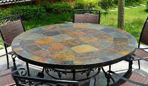 Outdoor Table Tile Top Arad Branding