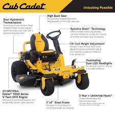 Cub Cadet Ultima Zts1 50 In Fabricated