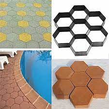Cement Hexagon Concrete Paver Block