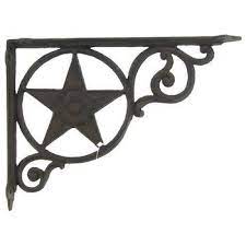 Cast Iron Star Wall Bracket Hobby