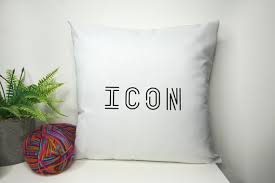 Buy Icon Cushion Cover 40cm By 40cm No